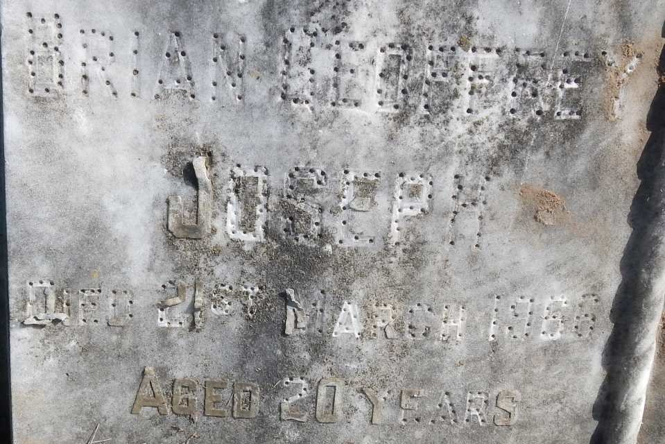 JOSEPH Brian Geoffrey -1966