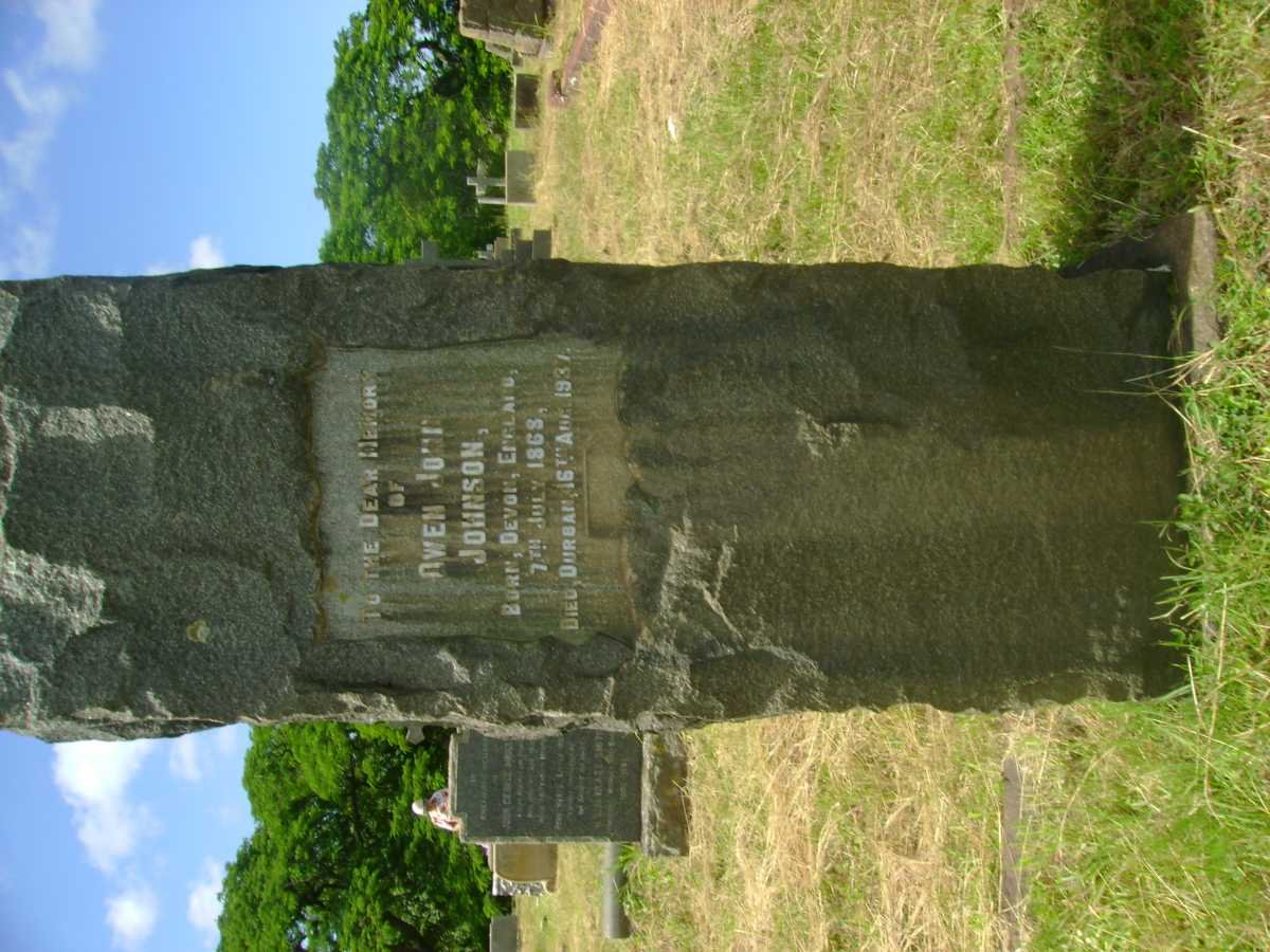 JOHNSON Owen John 1868-1937