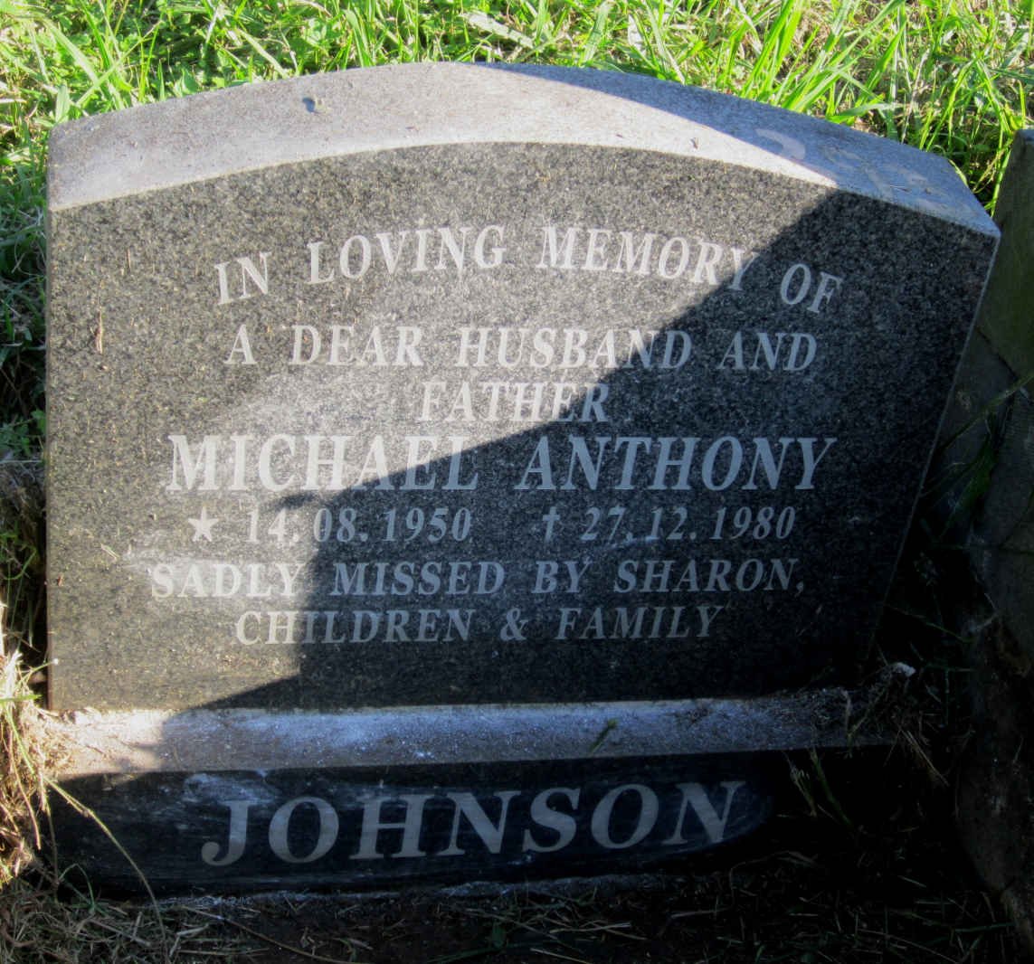 JOHNSON Michael Anthony 1950-1980