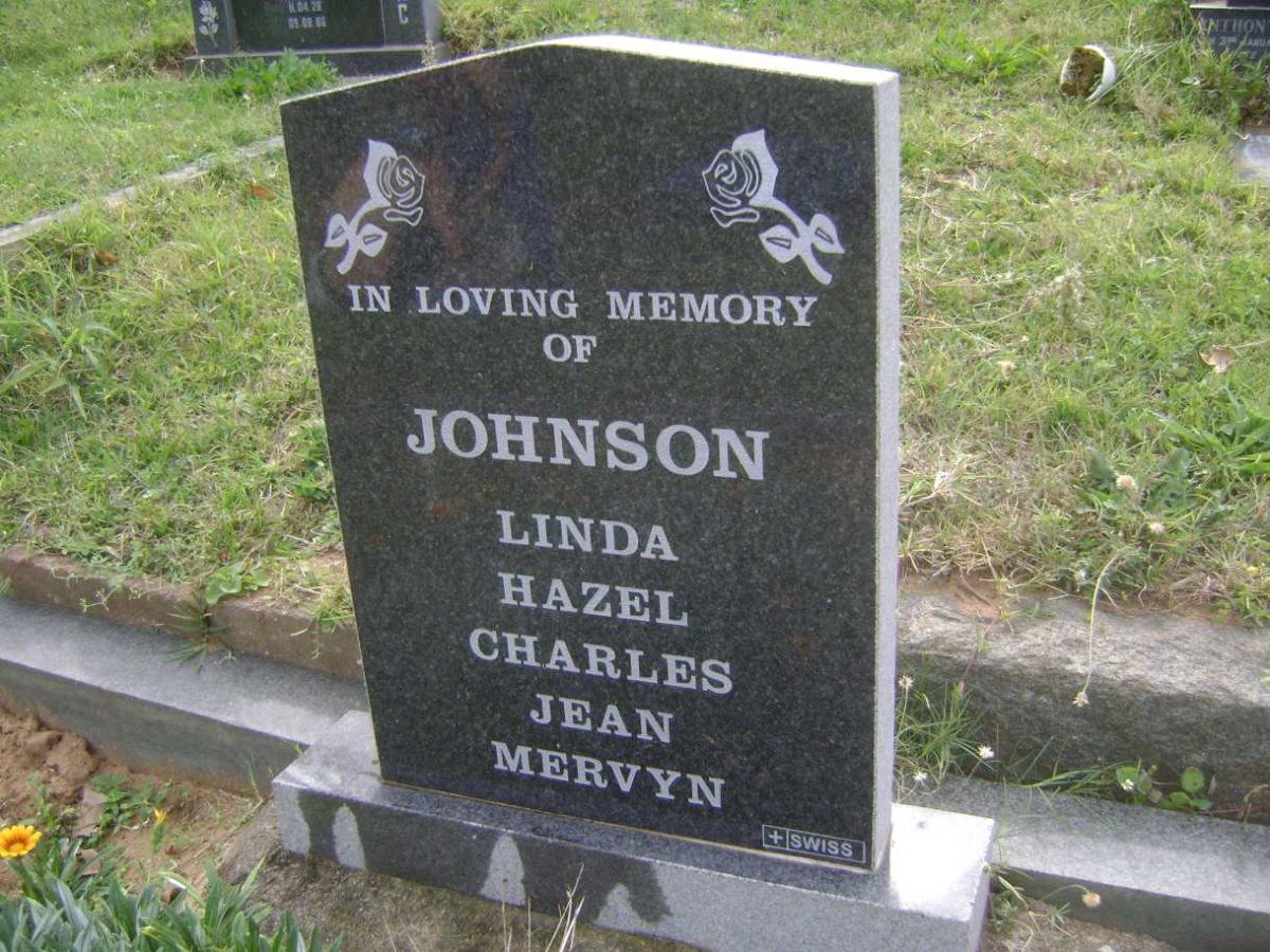 JOHNSON Linda :: JOHNSON Hazel :: JOHNSON Charles :: JOHNSON Jean :: JOHNSON Mervyn