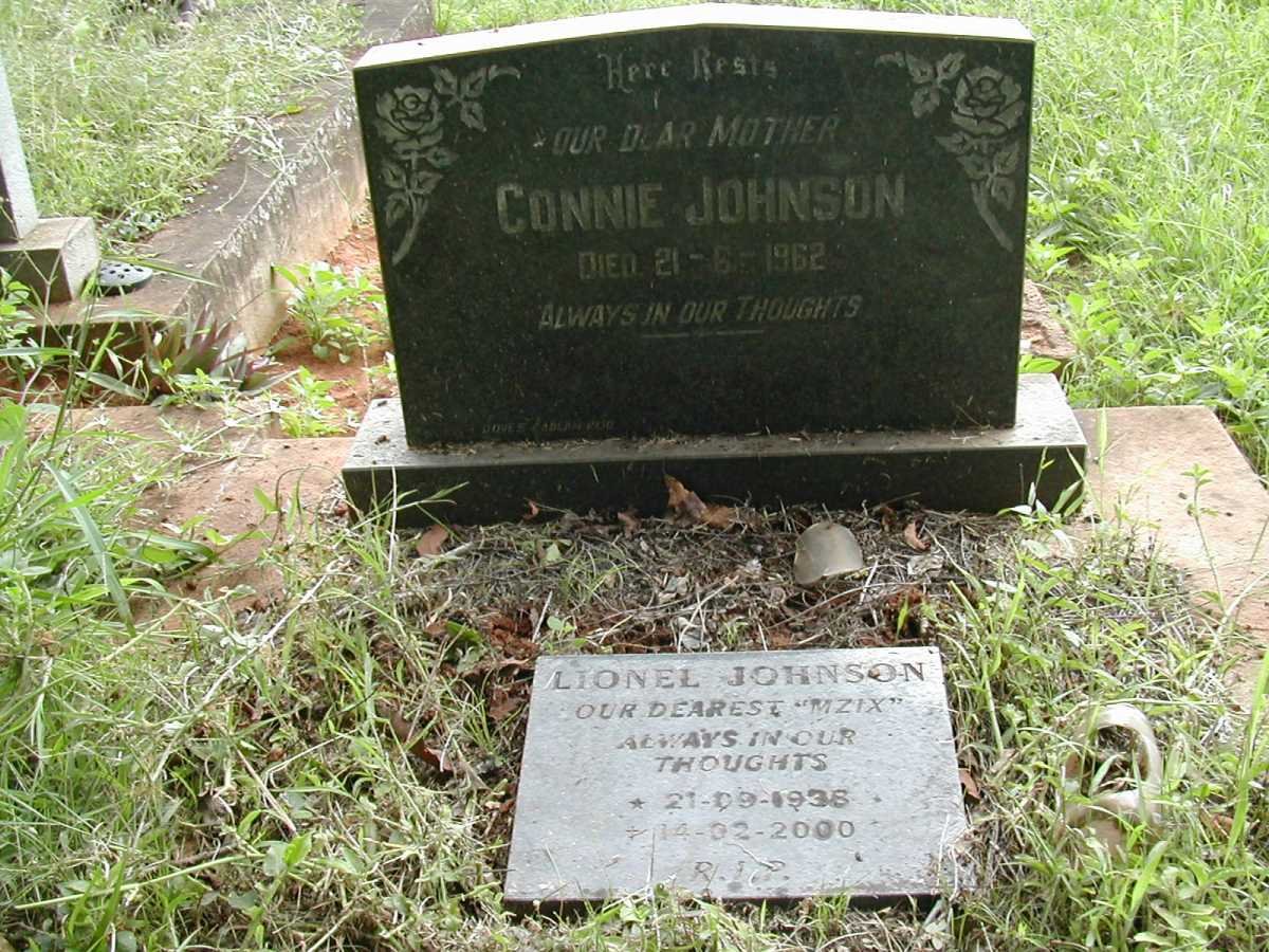 JOHNSON Connie -1962 :: JOHNSON Lionel 1936-2000