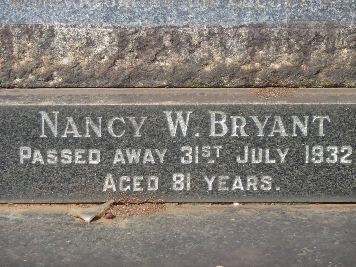 JOHNS Robert -1967 &amp; Nancy Jane -1974 :: BRYANT Nancy W. -1932