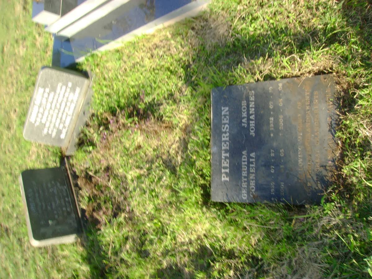 JORDAAN Johannes Jacobus 1909-1959 &amp; Ella Petronella 1915-1961 :: JORDAAN Annette 1933-1991