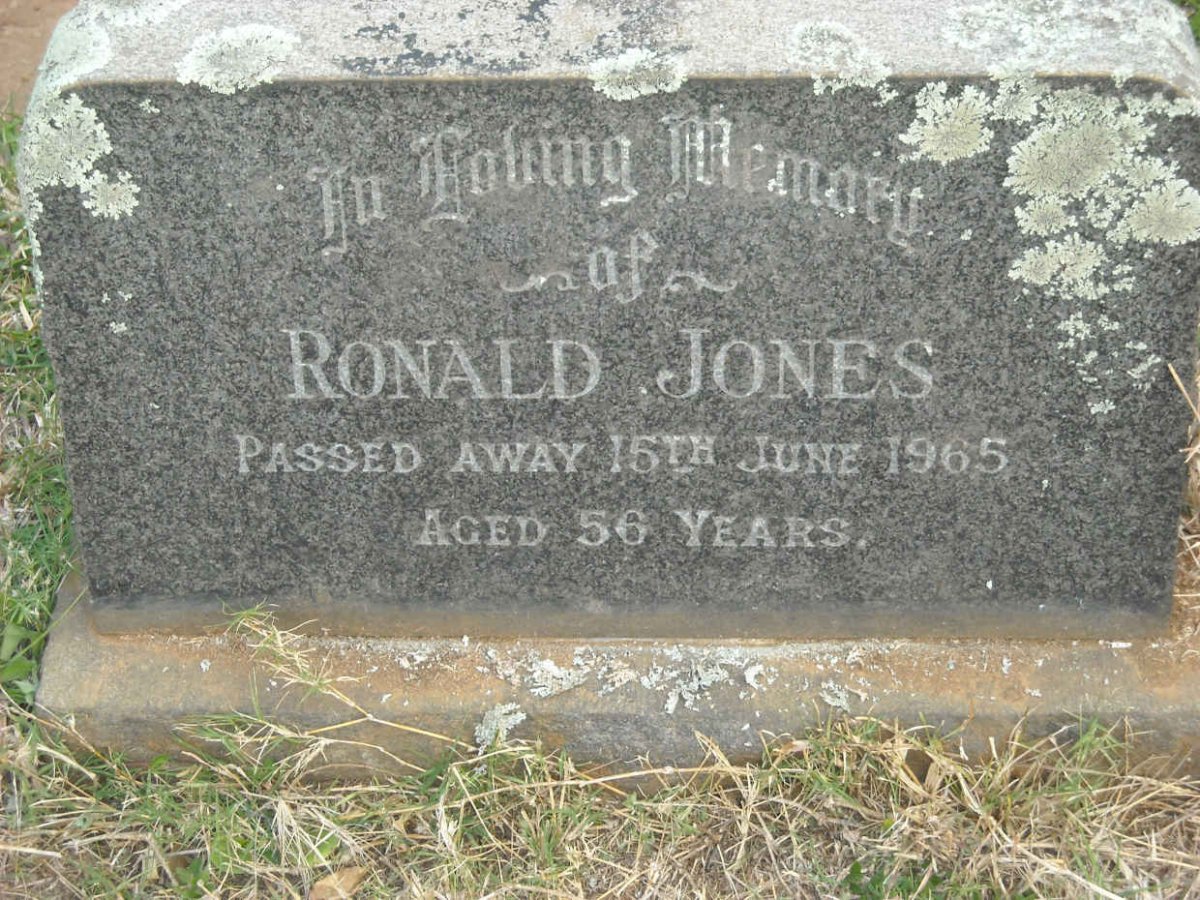 JONES Ronald -1965