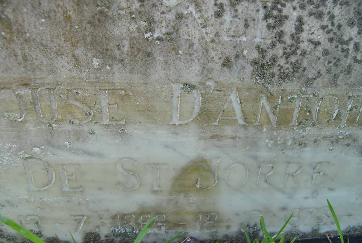 EPOUSE D'ANTOINE - DE ST JORRE