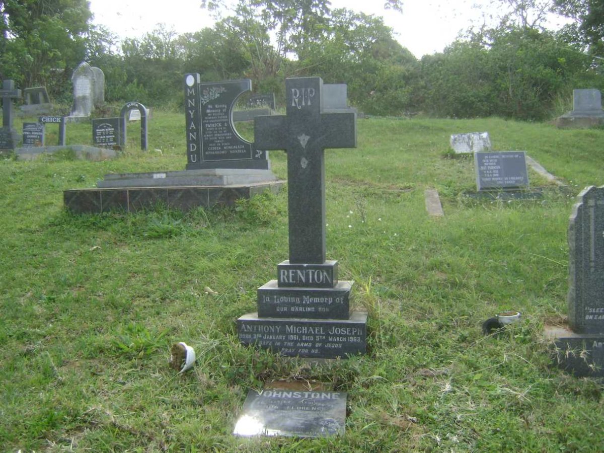 JOHNSTONE Ida Florence 1912-1993 :: RENTON Anthony Michael Joseph 1961-1963