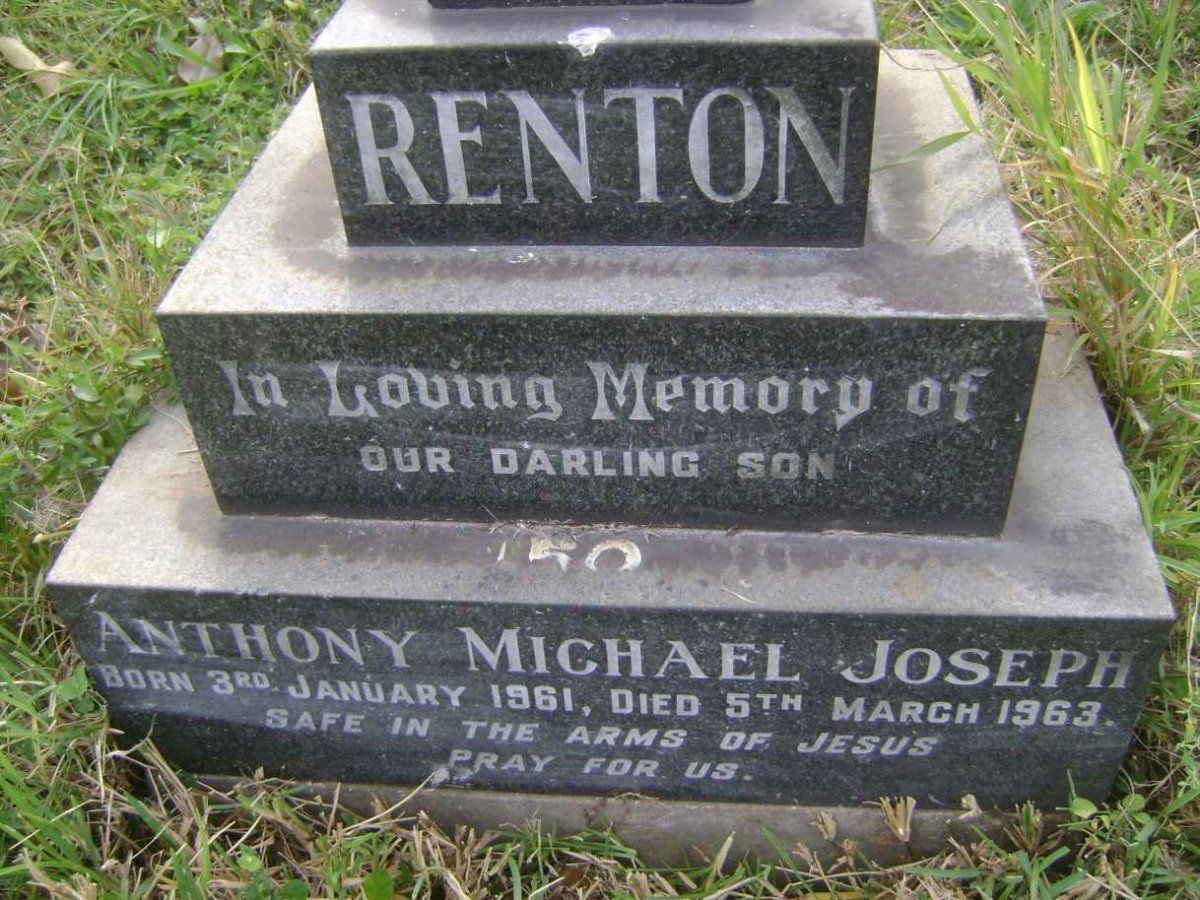 RENTON Anthony Michael Joseph 1961-1963
