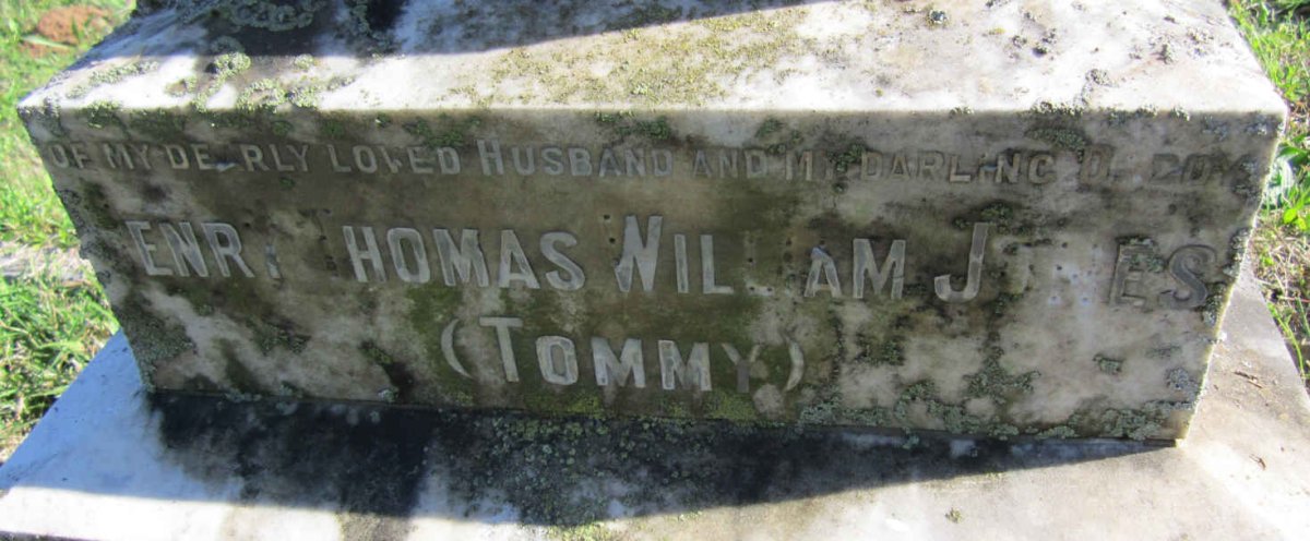 JONES Henry Thomas William -1931