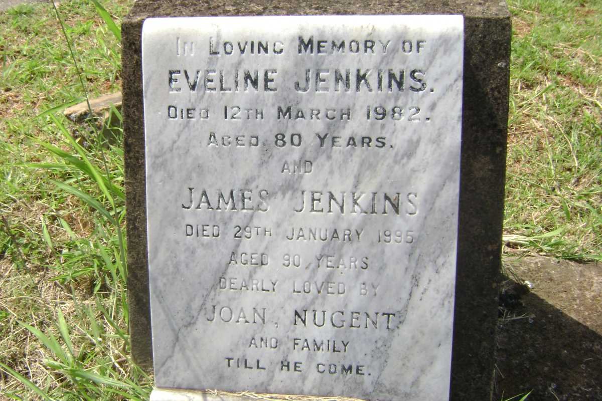 JENKINS James -1995 &amp; Eveline -1982
