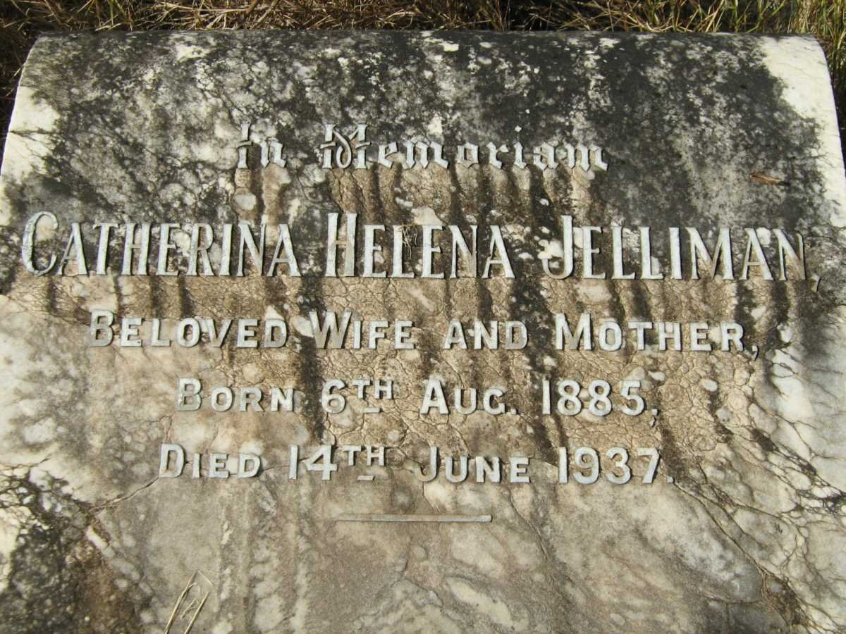 JELLIMAN Catherina Helena 1885-1937