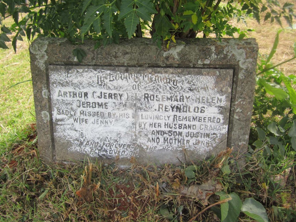 JEROME Arthur :: REYNOLDS Rosemary Helen