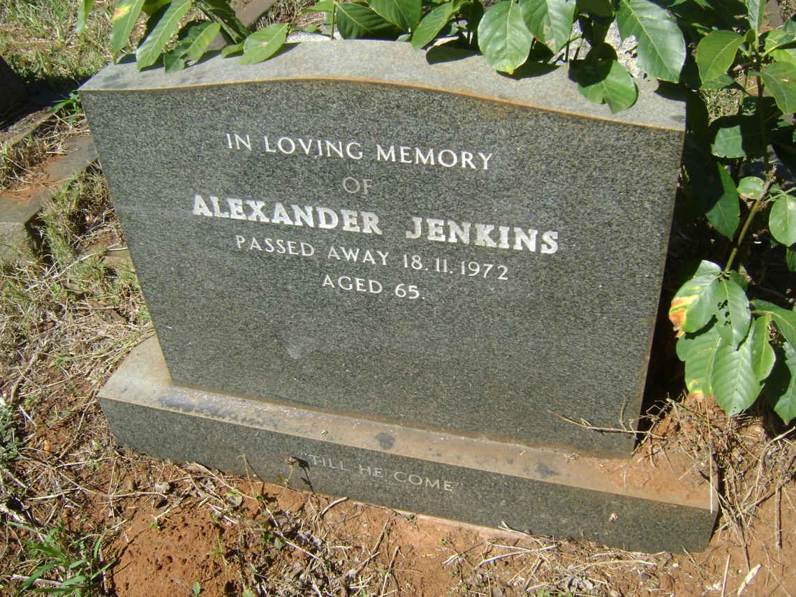 JENKINS Alexander -1972