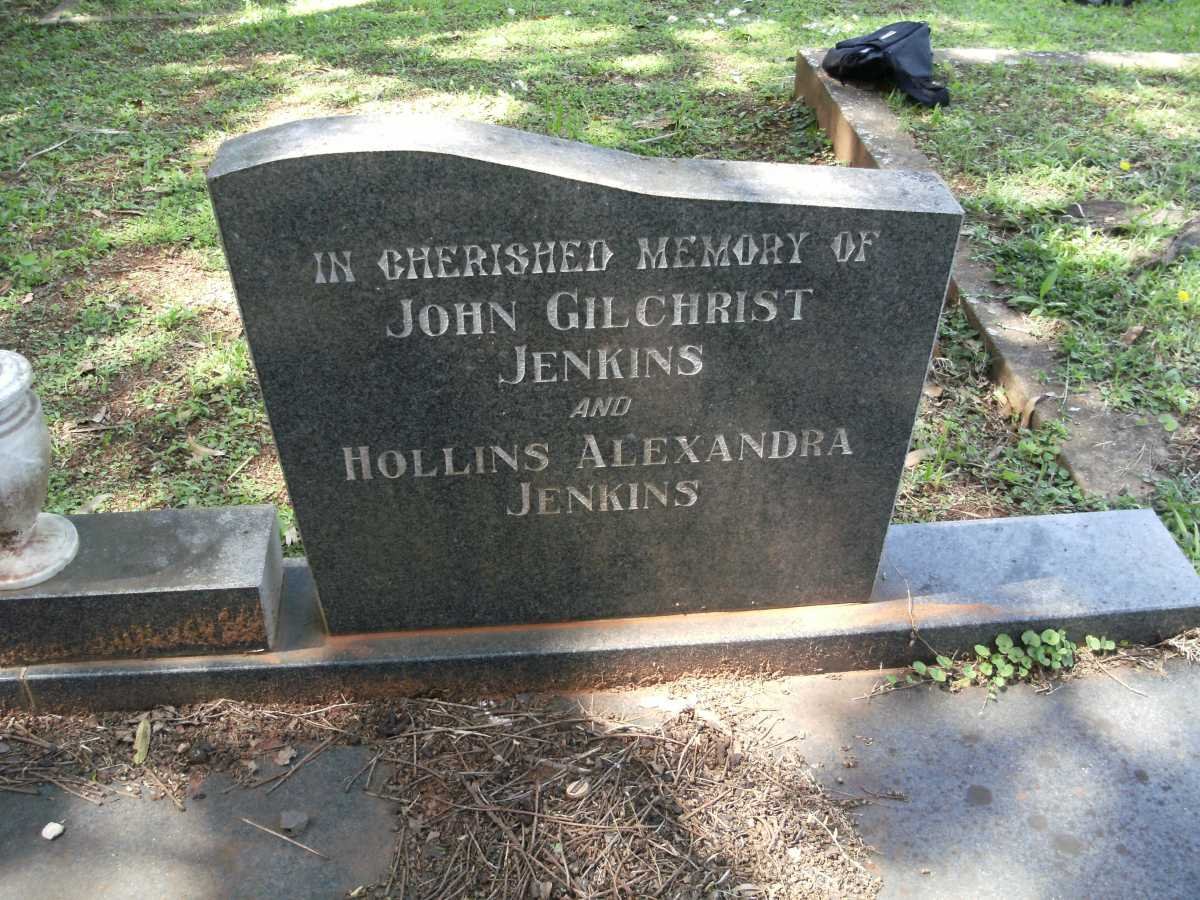 JENKINS John Gilchrist &amp; Hollins Alexandra