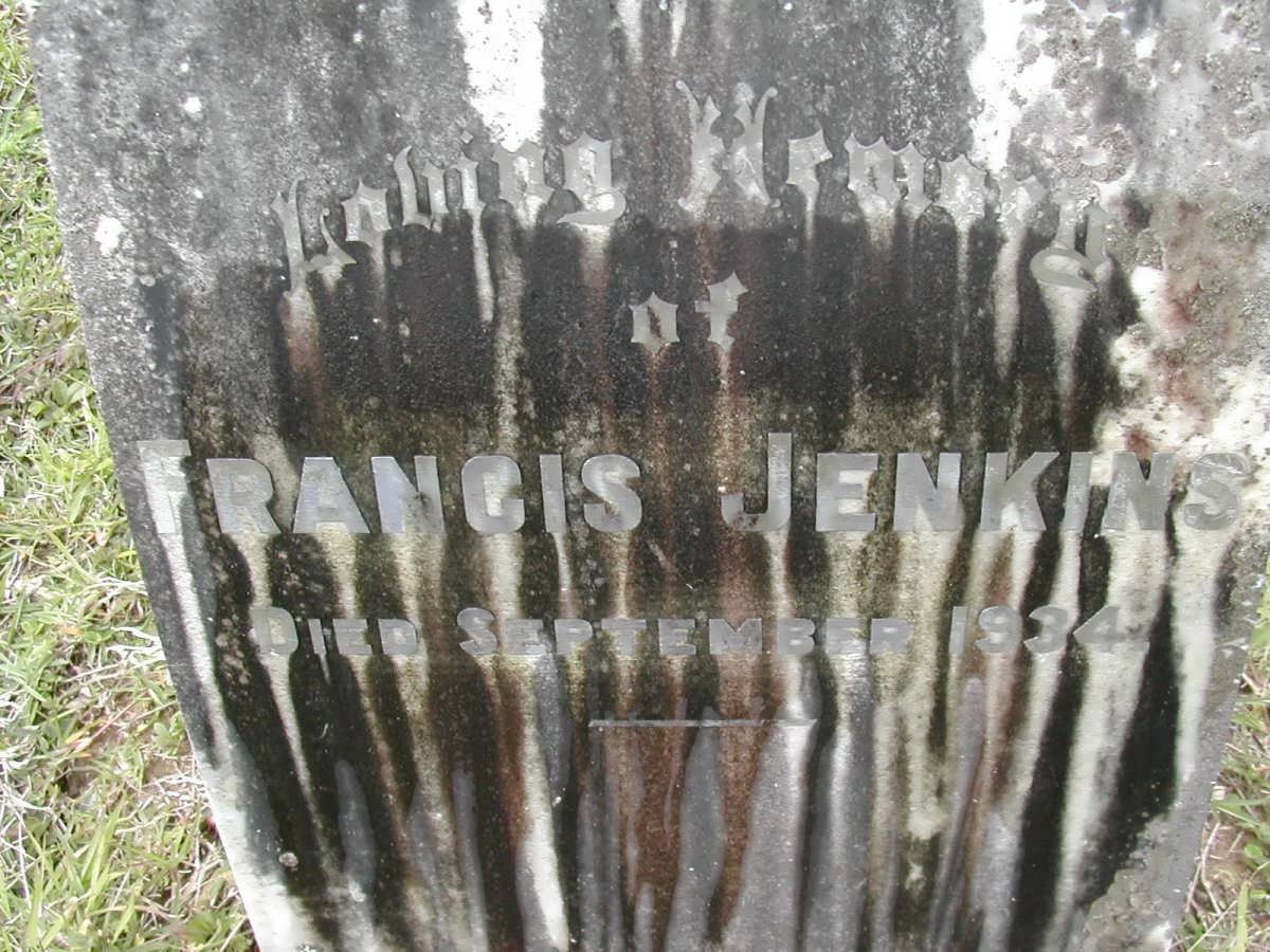 JENKINS Francis -1934