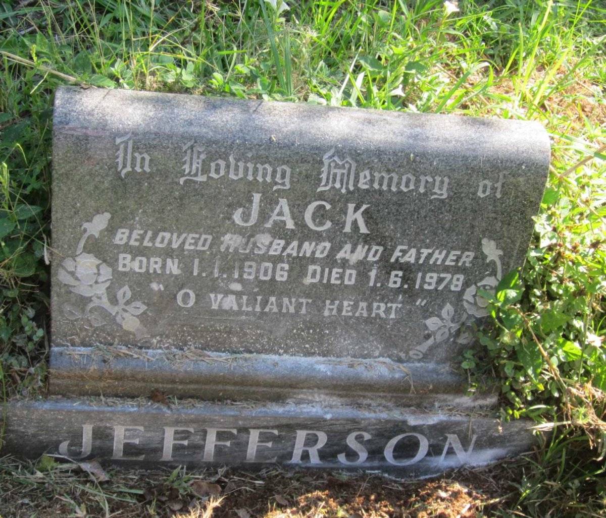 JEFFERSON Jack 1906-1978