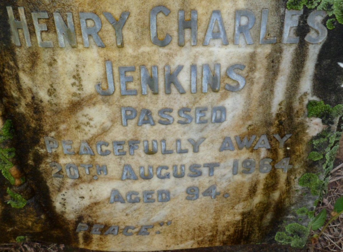 JENKINS Henry Charles -1964