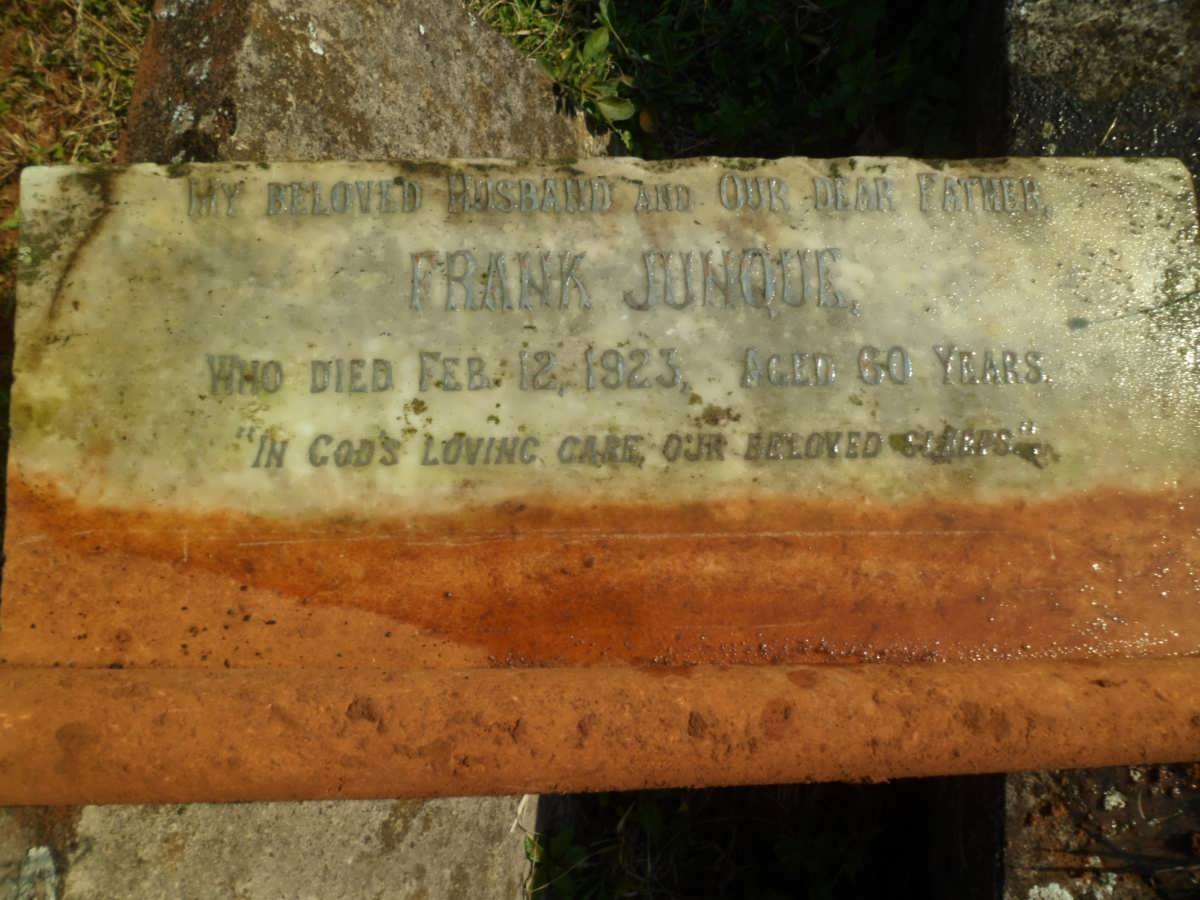 JUNQUE Frank -1923