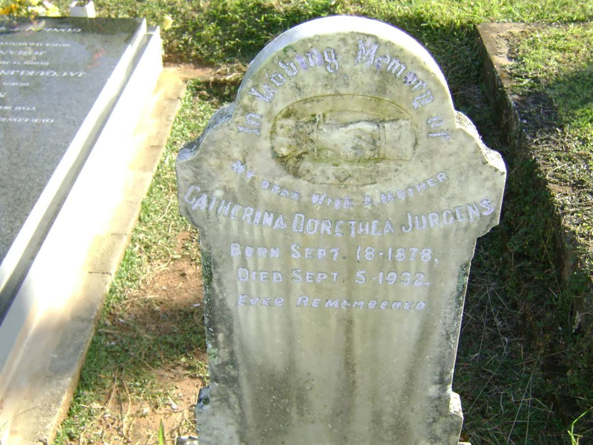 JURGENS Catherina Dorethea 1878-1932