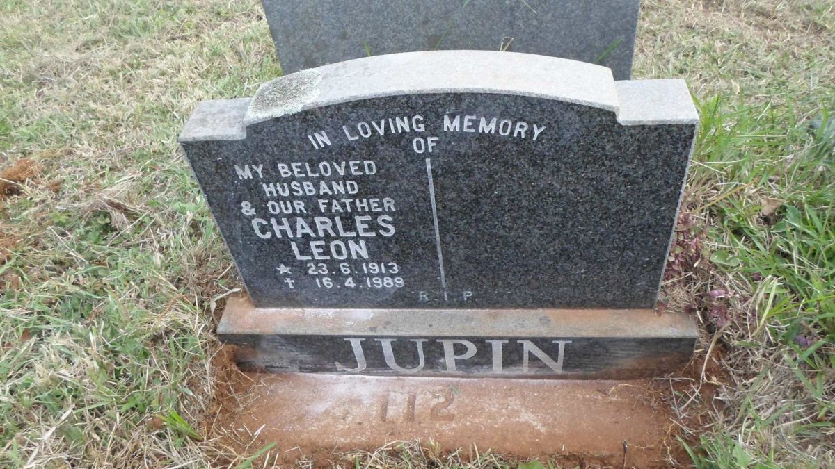 JUPIN Charles Leon 1913-1989