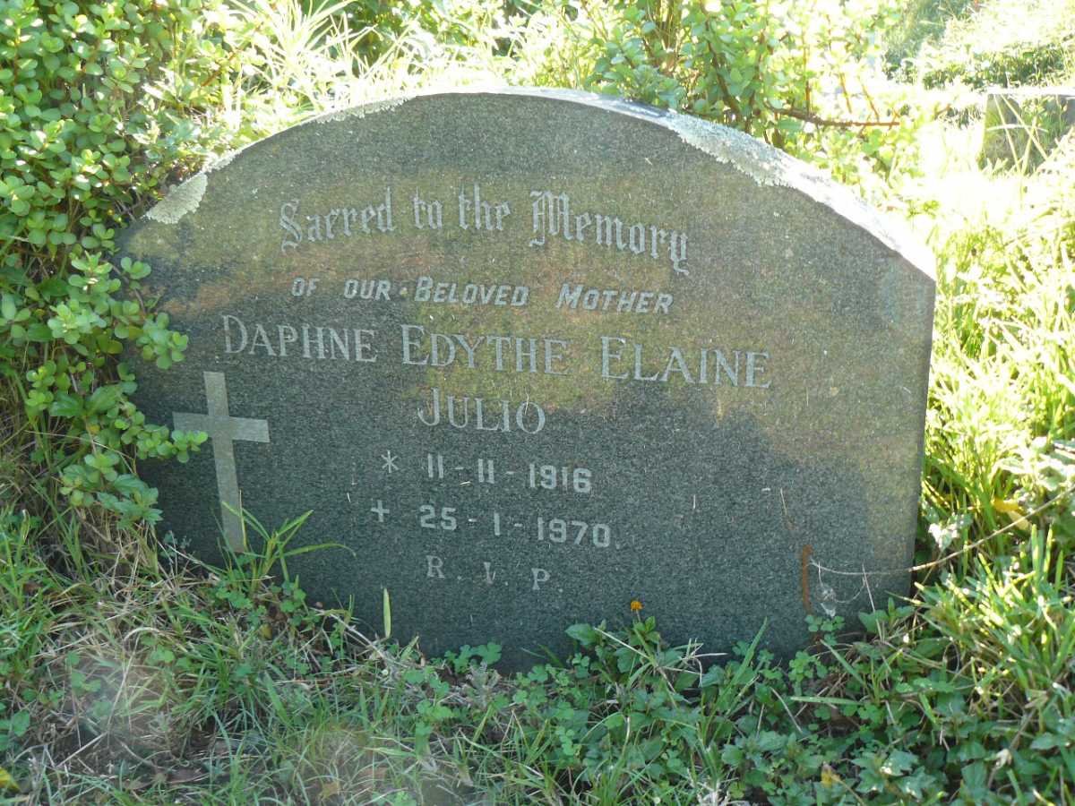 JULIO Daphne Edythe Elaine 1916-1970