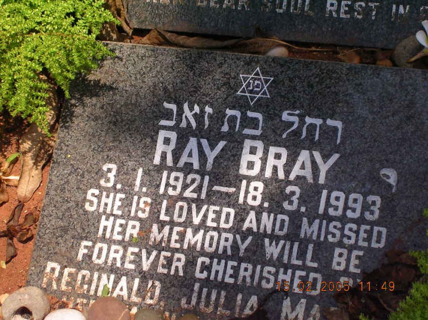 BRAY Ray 1921-1993