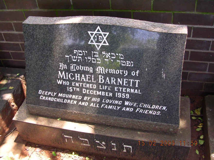 BARNETT Michael -1959