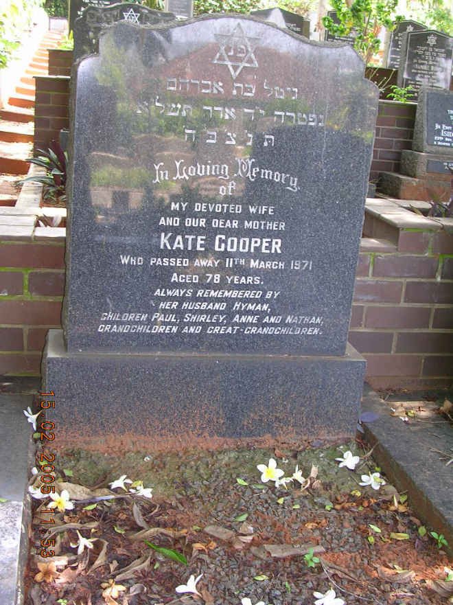 COOPER Kate -1971