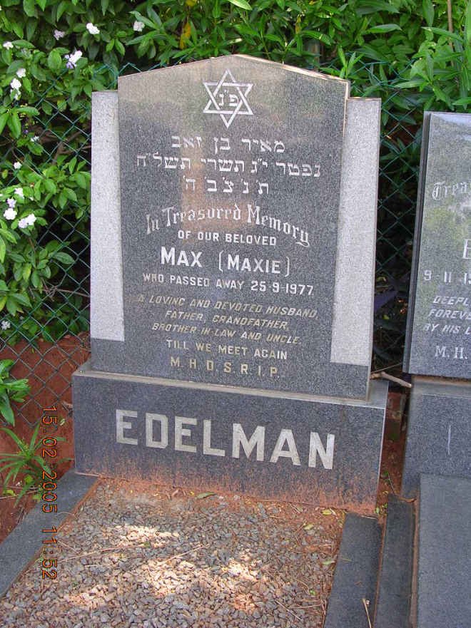 EDELMAN Max -1977