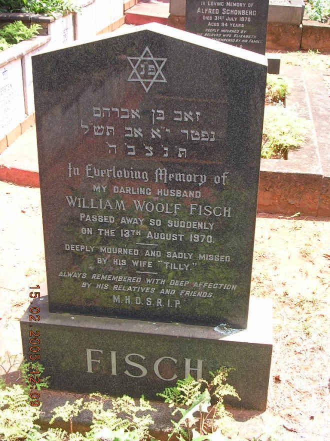 FISCH William Woolf -1970