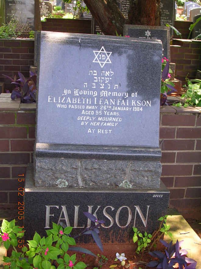 FALKSON Elizabeth Lean -1984
