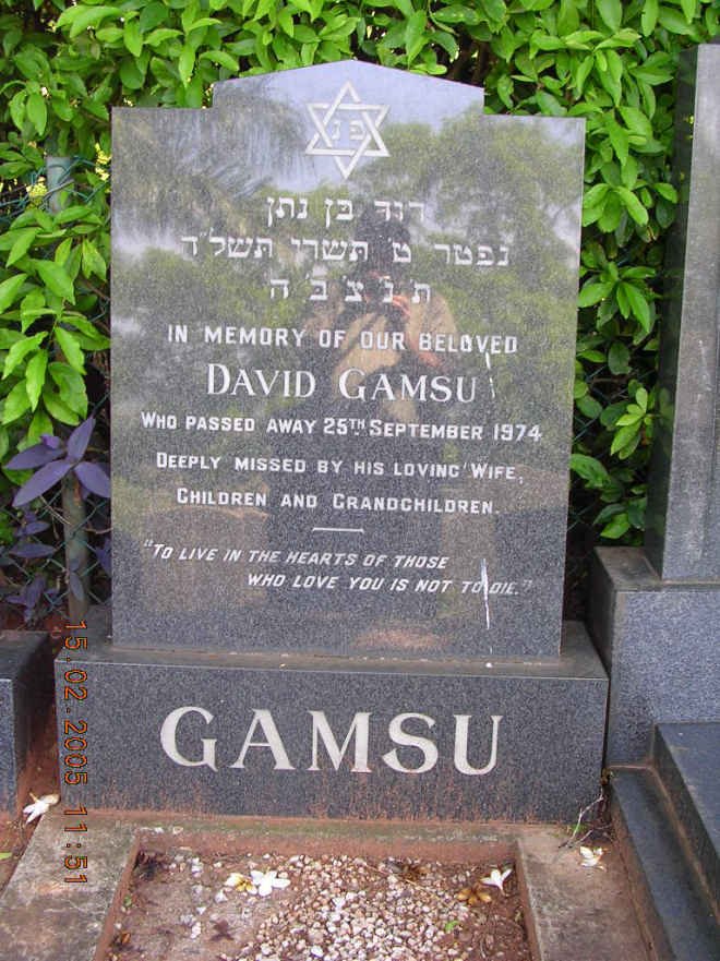 GAMSU David -1974