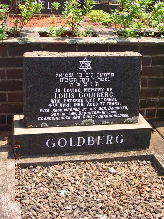 GOLDBERG Louis -1968