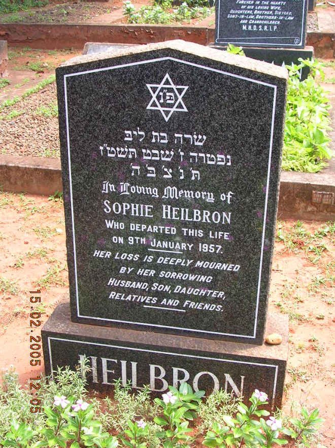HEILBRON Sophie -1957
