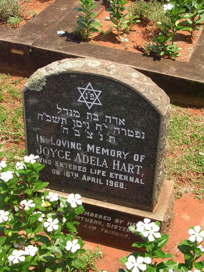 HART Joyce Adela -1968