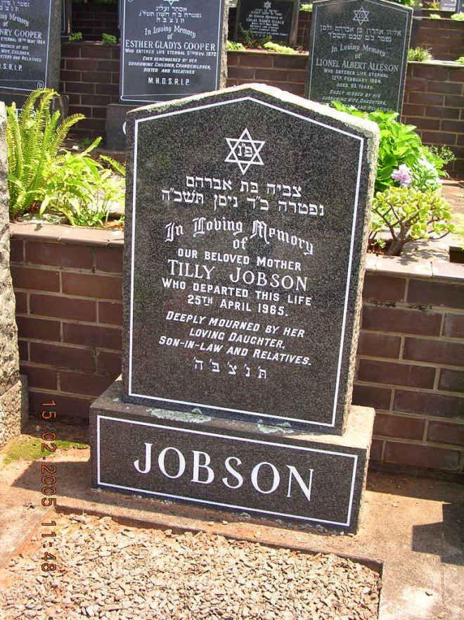JOBSON Tilly -1965