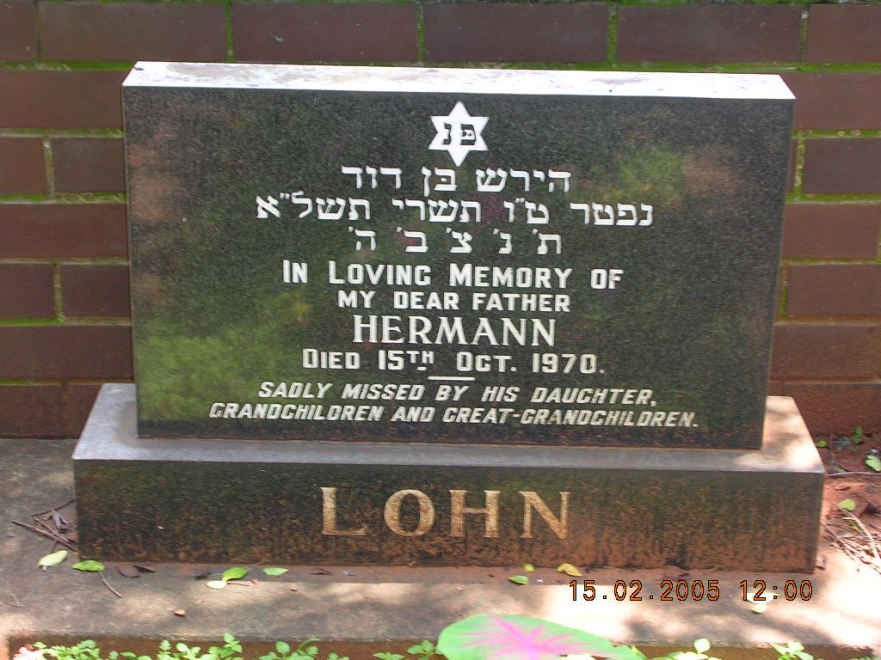 LOHN Hermann -1970