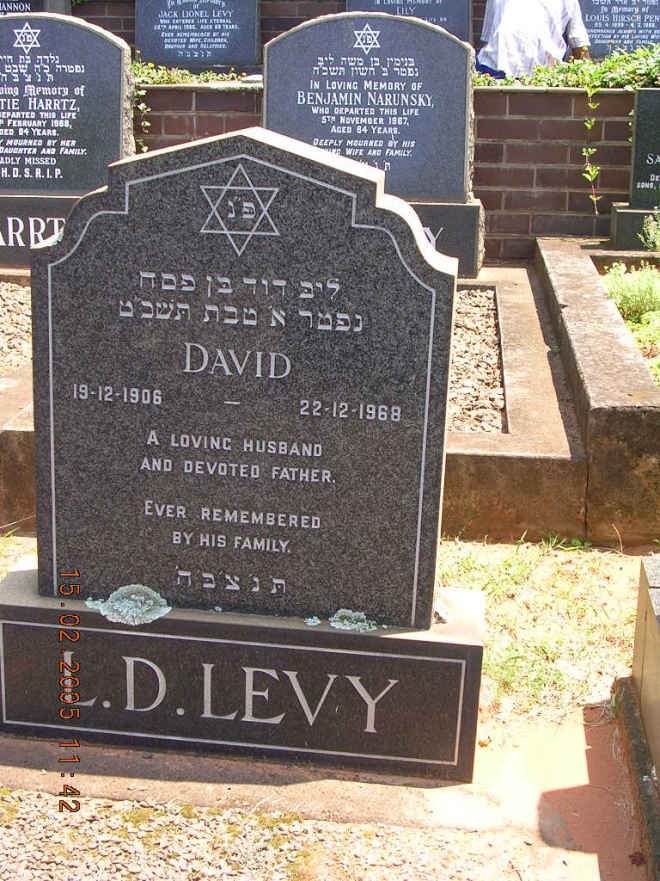 LEVY David 1906-1968