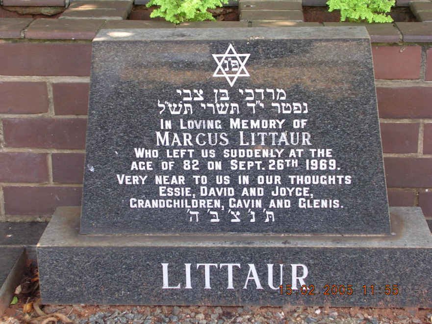 LITTAUR Marcus -1969