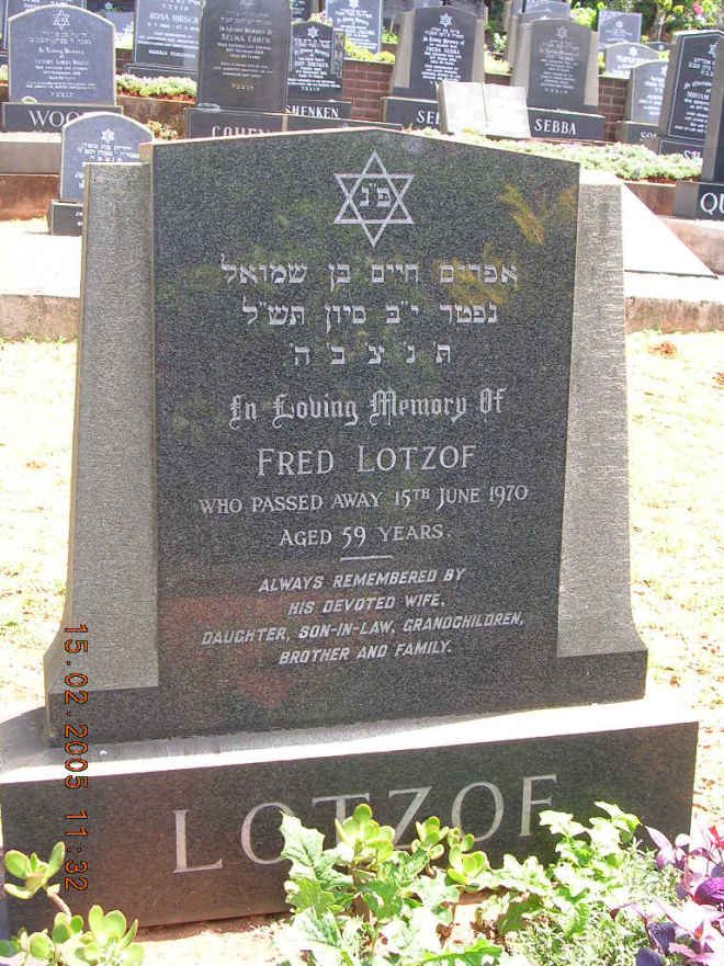 LOTZOF Fred -1970