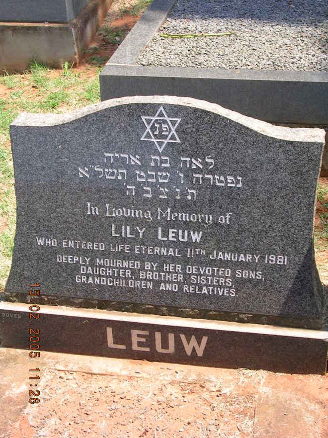 LEUW Lily  -1981