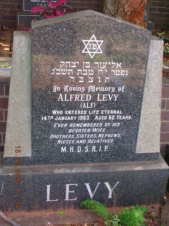 LEVY Alfred -1963