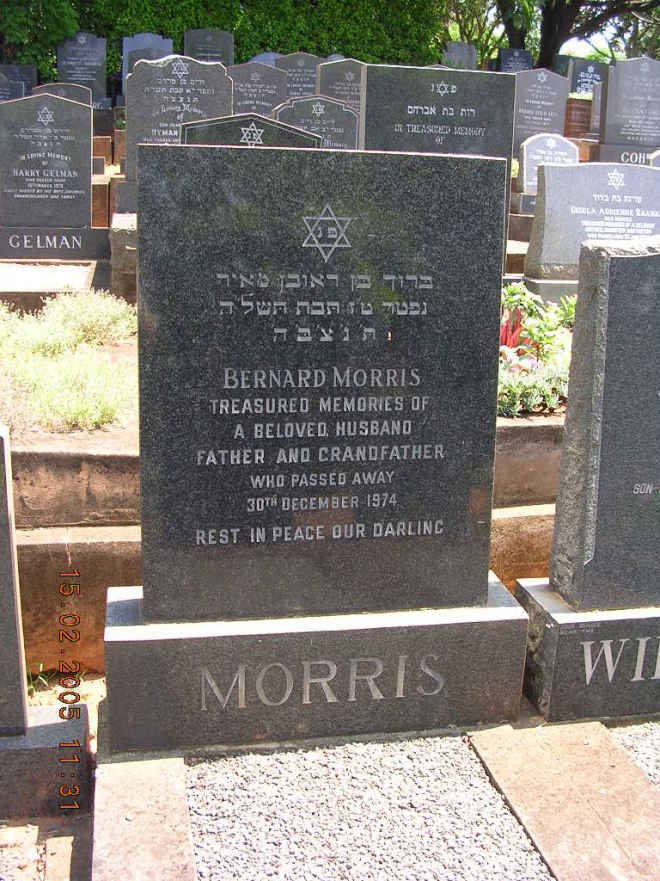 MORRIS Bernard -1974