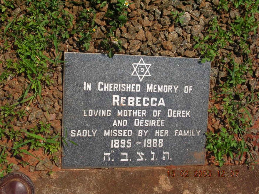 MERYL Rebecca 1895-1988
