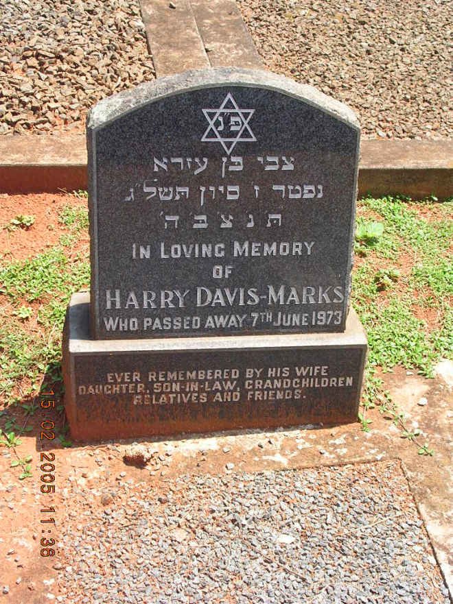 MARKS Harry, DAVIS -1973