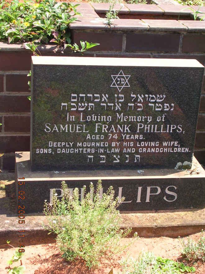 PHILLIPS Samuel Frank