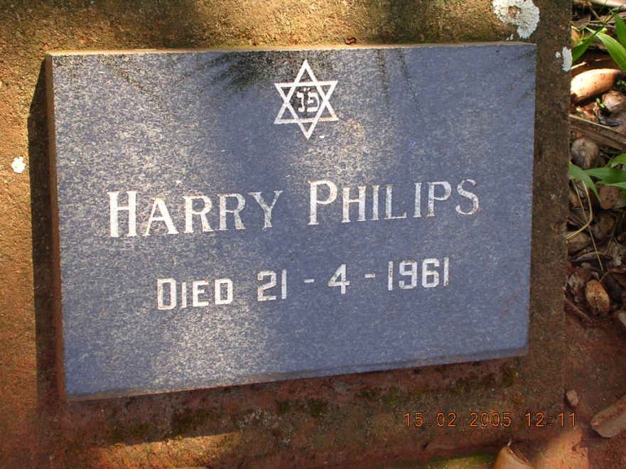 PHILIPS Harry -1961