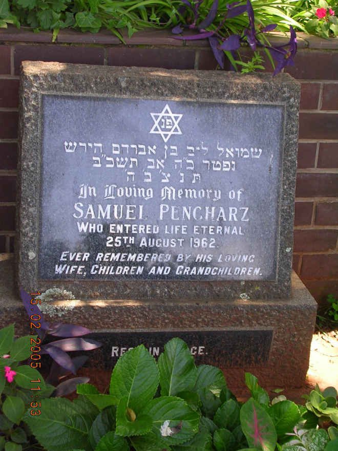 PENCHARZ Samuel -1962