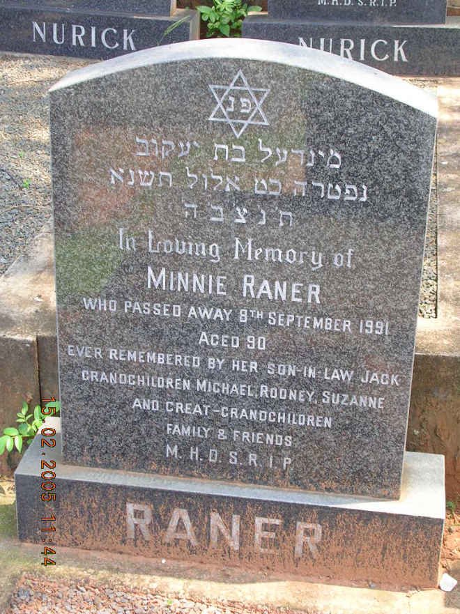 RANER Minnie -1991