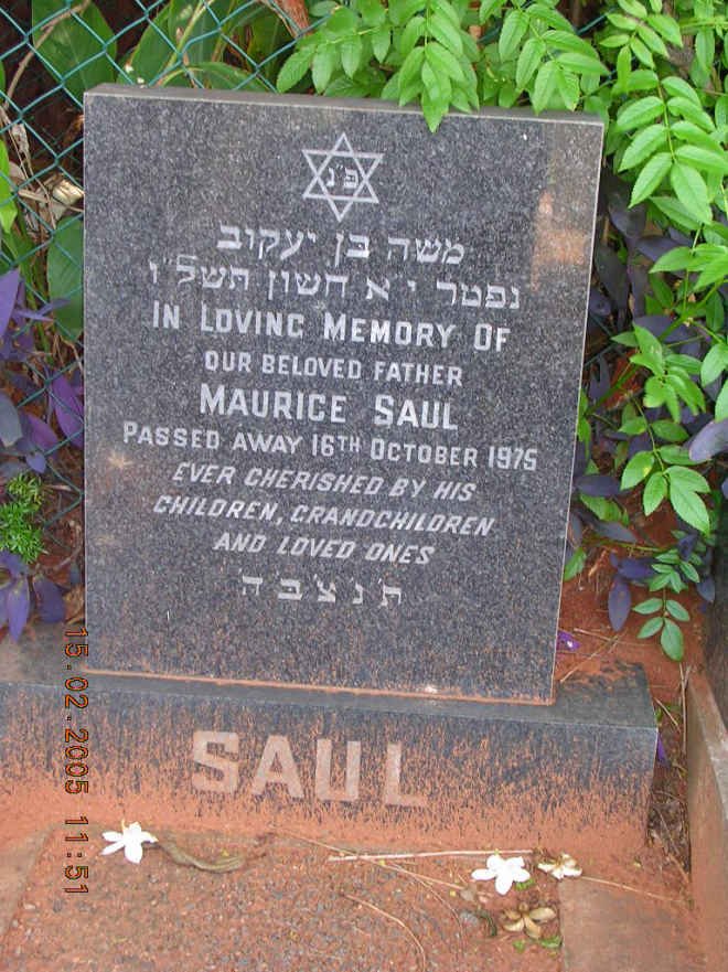 SAUL Maurice -1975