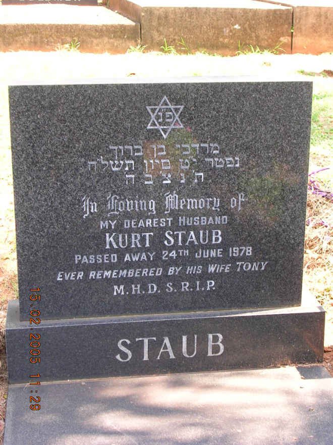 STAUB Kurt -1978
